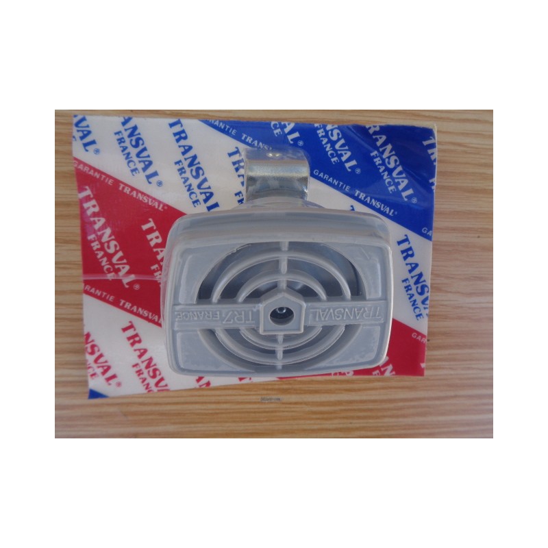 Klaxon Chrom&eacute; (Diam&egrave;tre 100mm) - 6 Volts